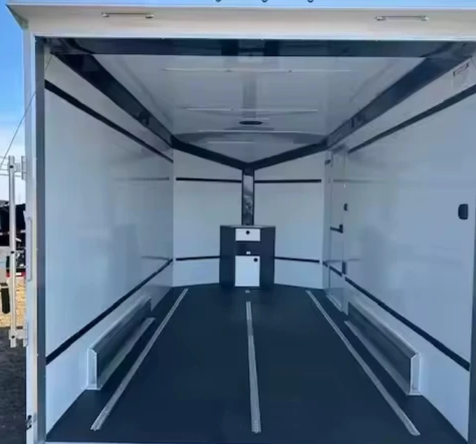 Utility Enclosed Cargo Trailer Enclosed Camping Trailer Double Axle Enclosed Trailer - Image 7